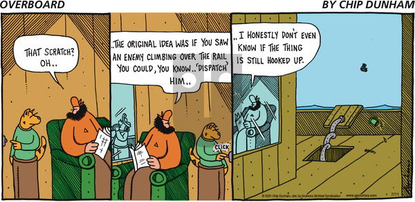 Overboard on Sunday July 11, 2021 Comic Strip
