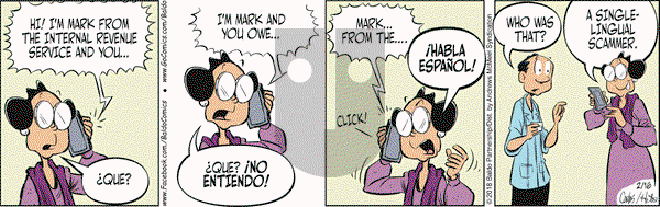 Baldo on Friday February 16, 2018 Comic Strip