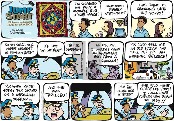 JumpStart on Sunday July 13, 2014 Comic Strip