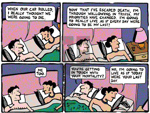 Ted Rall on Wednesday January 19, 2000 Comic Strip