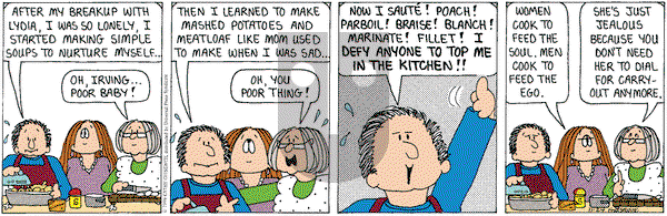 Cathy Classics on Wednesday November 24, 1999 Comic Strip