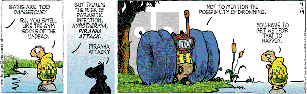 Over the Hedge on Tuesday April 14, 2015 Comic Strip