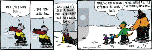 Overboard on Tuesday February 25, 2014 Comic Strip