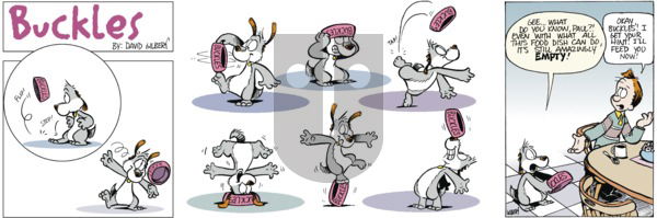 Buckles on Sunday March 9, 2025 Comic Strip