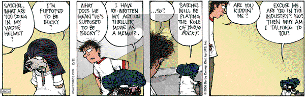 Get Fuzzy on Saturday February 11, 2006 Comic Strip