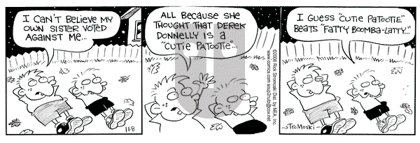 Soup to Nutz - Old on Wednesday November 8, 2006 Comic Strip
