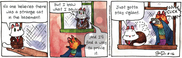 Breaking Cat News on Friday August 16, 2019 Comic Strip