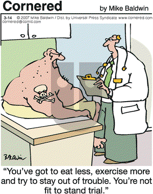 Cornered on Wednesday March 14, 2007 Comic Strip