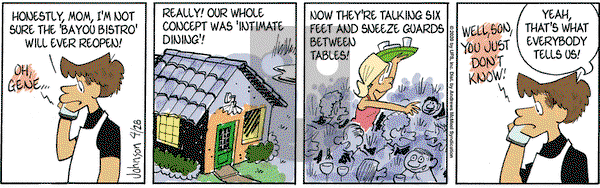 Arlo and Janis on Tuesday April 28, 2020 Comic Strip