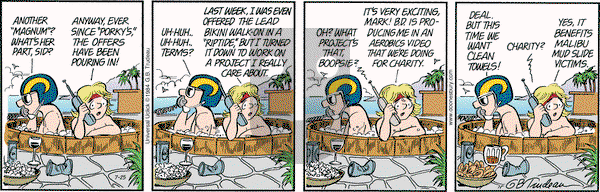 Doonesbury on Saturday July 25, 2015 Comic Strip