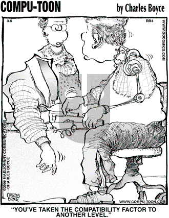 Compu-toon on Thursday March 5, 2009 Comic Strip