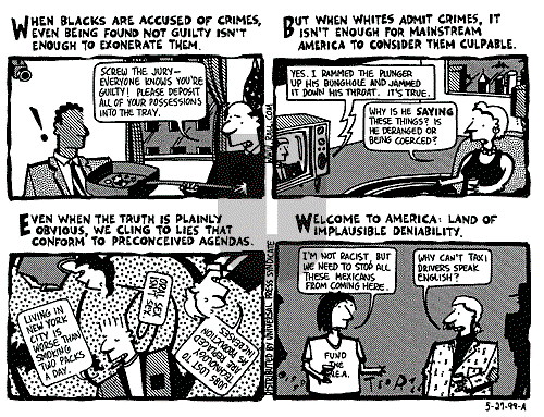 Ted Rall on Thursday May 27, 1999 Comic Strip