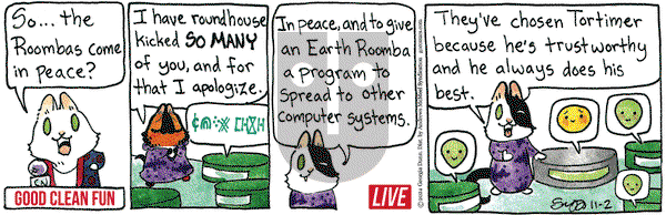 Breaking Cat News - Saturday November 2, 2024 Comic Strip