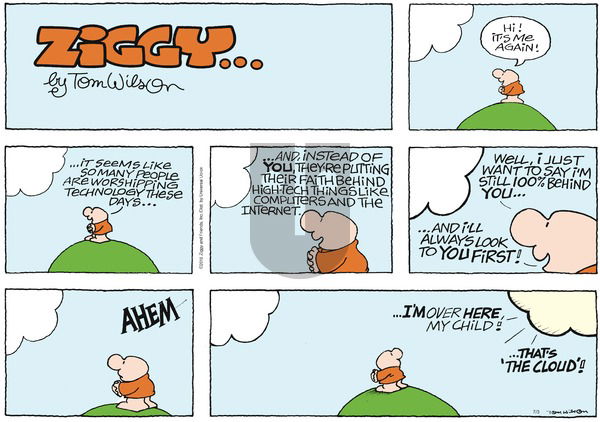 Ziggy on Sunday July 3, 2016 Comic Strip