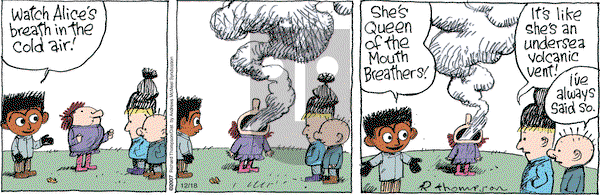 Cul de Sac on Monday December 18, 2017 Comic Strip