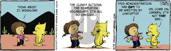 Prickly City on Thursday May 15, 2025 Comic Strip
