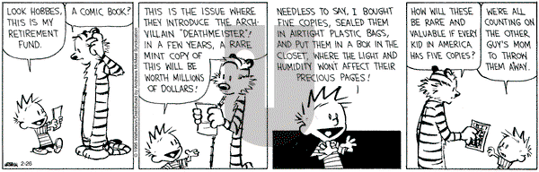 Calvin and Hobbes on Wednesday February 26, 2025 Comic Strip