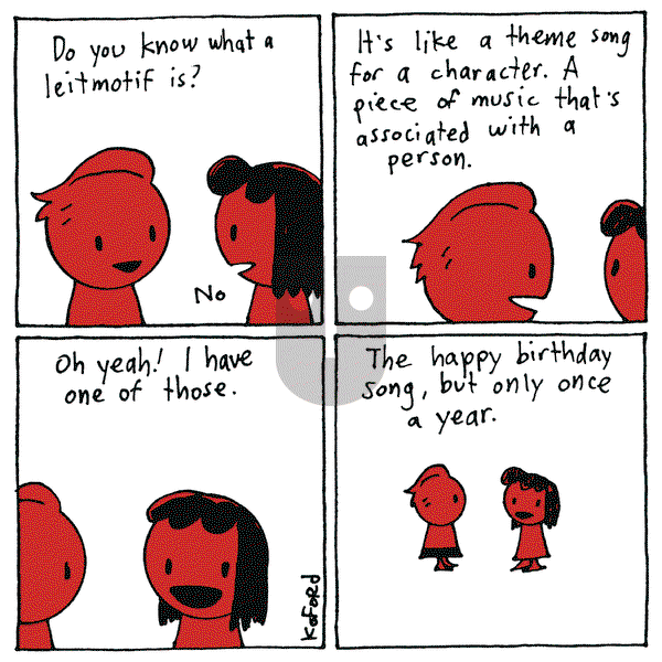 Haircut Practice on Monday August 28, 2023 Comic Strip