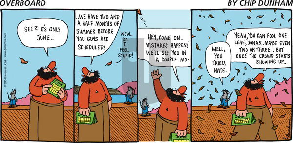 Overboard on Sunday September 13, 2015 Comic Strip