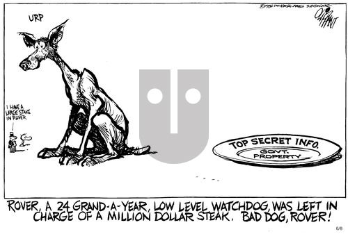 Pat Oliphant on Sunday June 8, 1986 Comic Strip