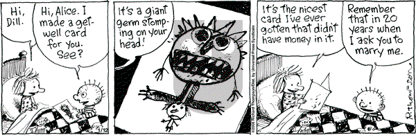 Cul de Sac on Saturday January 12, 2008 Comic Strip