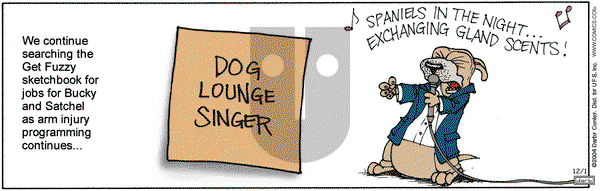 Get Fuzzy on Wednesday December 1, 2004 Comic Strip