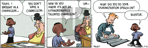Frazz on Thursday April 14, 2011 Comic Strip