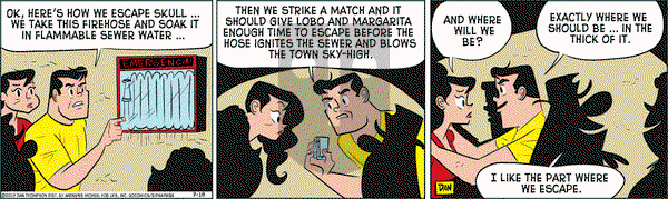 Rip Haywire on Tuesday July 18, 2017 Comic Strip
