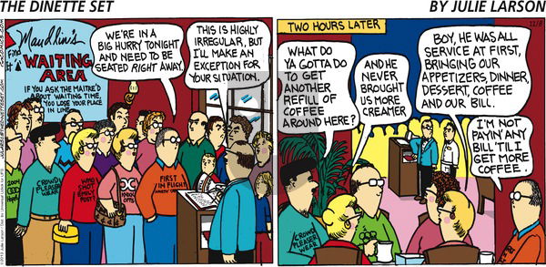 The Dinette Set on Sunday December 7, 2025 Comic Strip