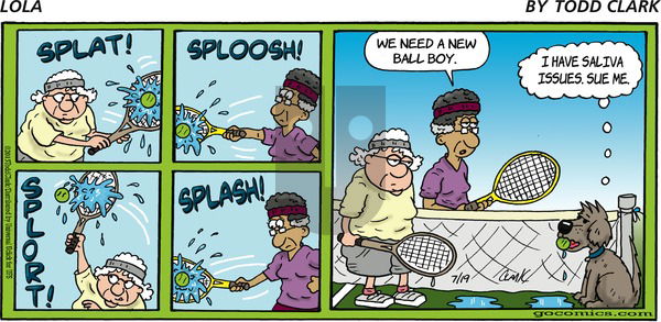 Lola on Sunday July 19, 2015 Comic Strip