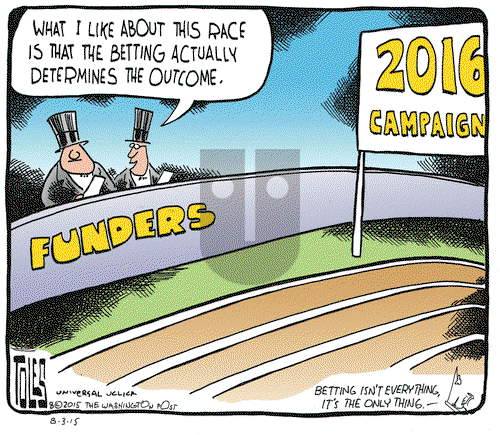 Tom Toles on Monday August 3, 2015 Comic Strip