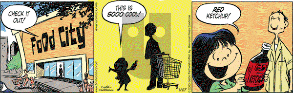Baldo on Monday January 27, 2003 Comic Strip