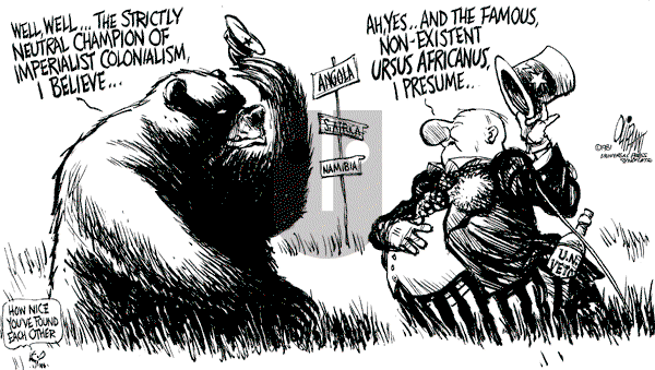 Pat Oliphant - Wednesday September 2, 1981 Comic Strip