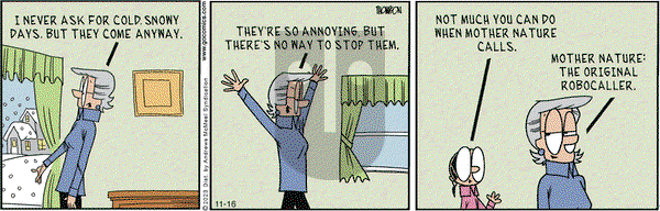 Grand Avenue on Thursday November 16, 2023 Comic Strip