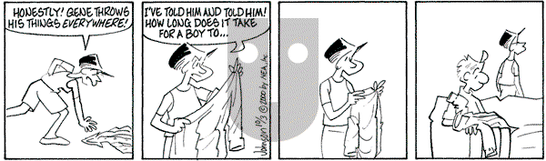 Arlo and Janis on Tuesday October 3, 2000 Comic Strip