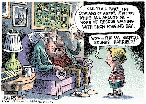 Rob Rogers on Thursday May 15, 2014 Comic Strip