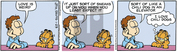 Garfield on Tuesday January 23, 2007 Comic Strip
