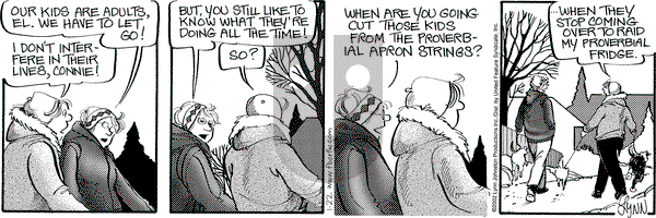 For Better or For Worse on Tuesday January 22, 2002 Comic Strip