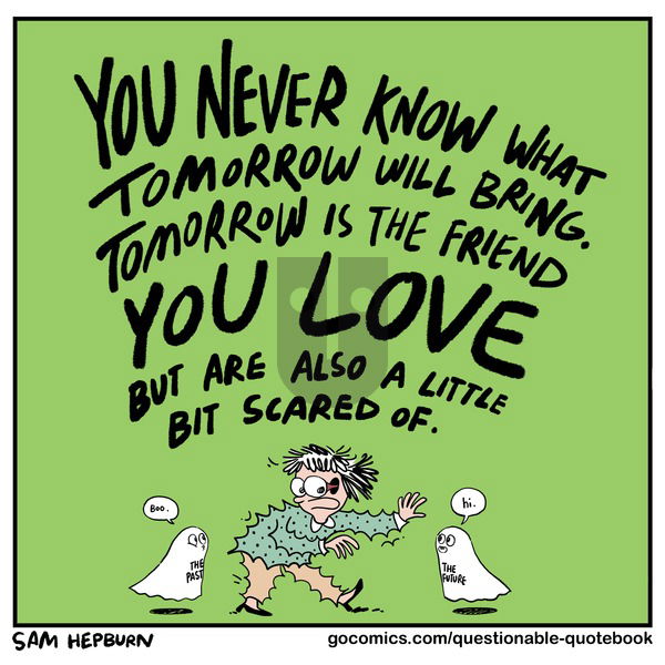 Questionable Quotebook on Sunday April 27, 2025 Comic Strip
