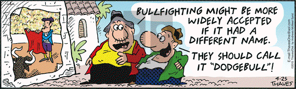 Frank and Ernest on Saturday April 25, 2020 Comic Strip