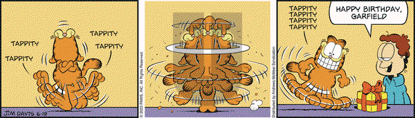 Garfield - Monday June 19, 2023 Comic Strip