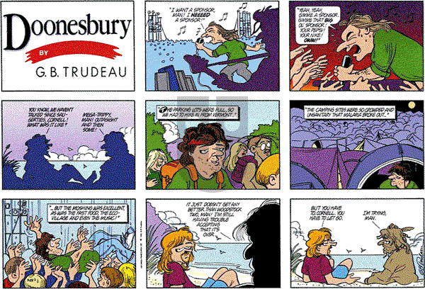 Doonesbury on Sunday September 25, 1994 Comic Strip