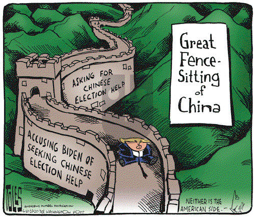 Tom Toles on Friday June 19, 2020 Comic Strip