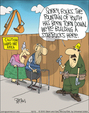 The Flying McCoys on Tuesday October 15, 2013 Comic Strip