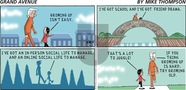 Grand Avenue on Sunday June 2, 2024 Comic Strip