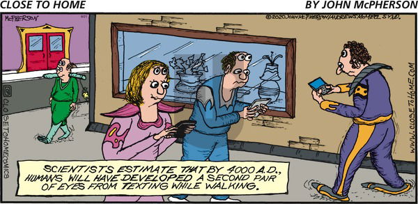 Close to Home on Sunday September 21, 2025 Comic Strip