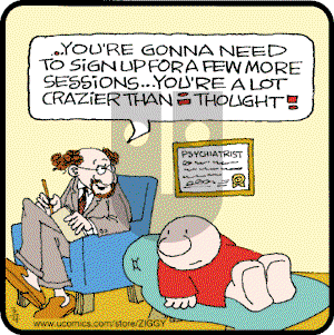Ziggy - Tuesday March 4, 2003 Comic Strip