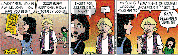 Luann on Tuesday July 12, 2016 Comic Strip