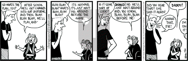 Clear Blue Water on Friday November 30, 2007 Comic Strip