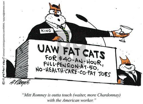 Henry Payne on Thursday April 26, 2012 Comic Strip